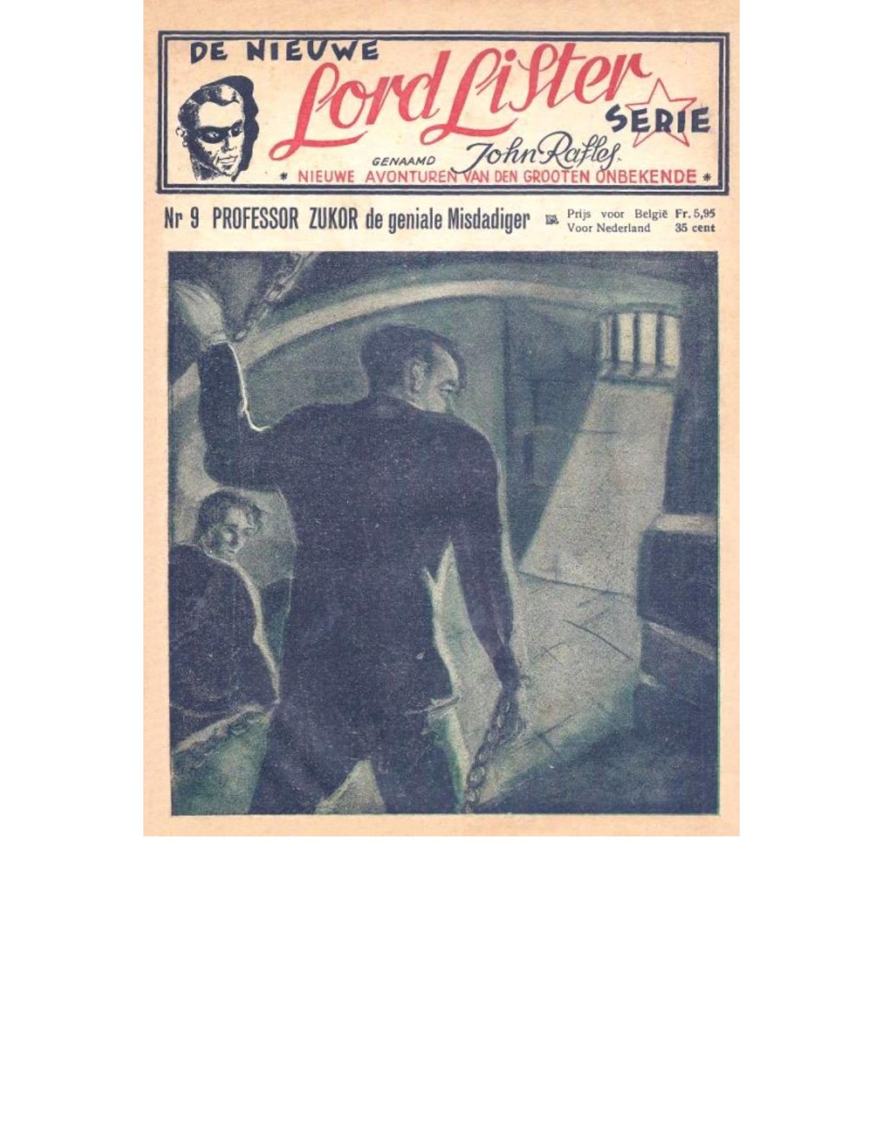 Lord Lister-L009 Professor Zukor de geniale misdadiger