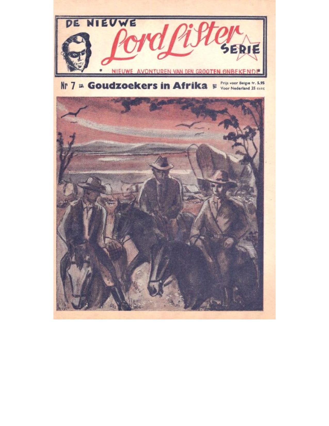 Lord Lister-L007 Goudzoekers in Afrika