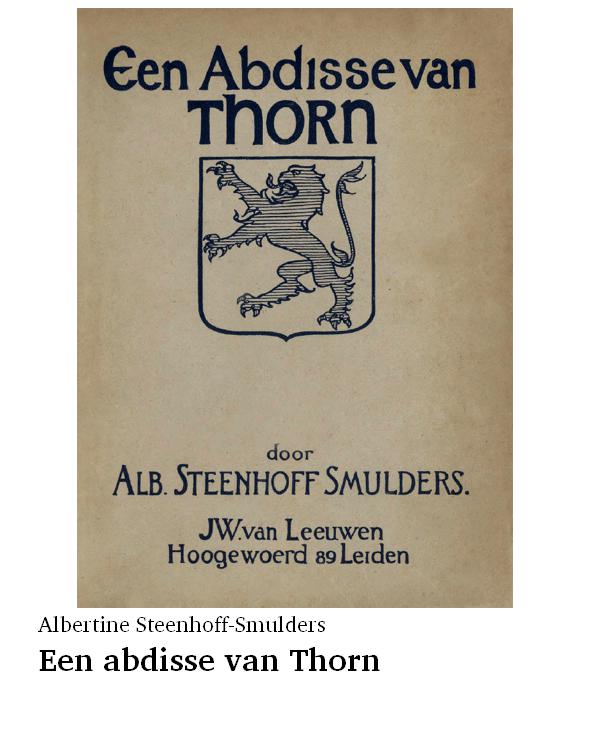 Een abdisse van Thorn