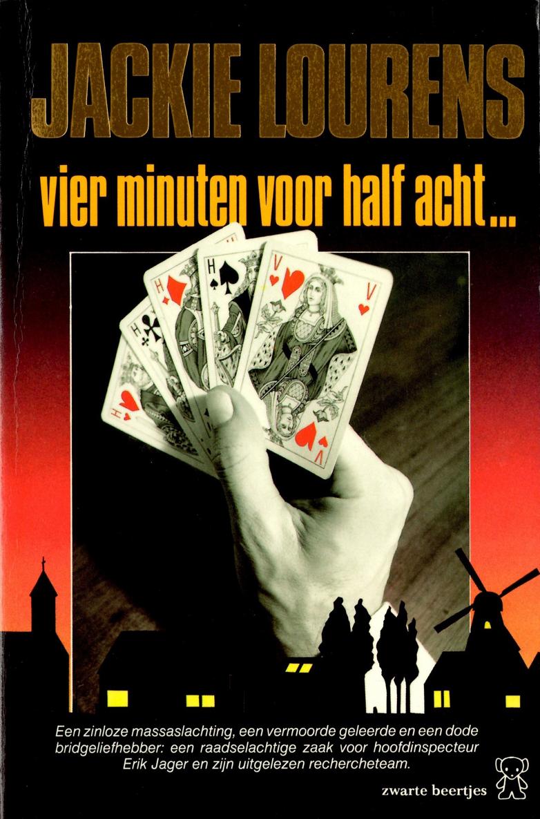 Vier minuten voor half acht...