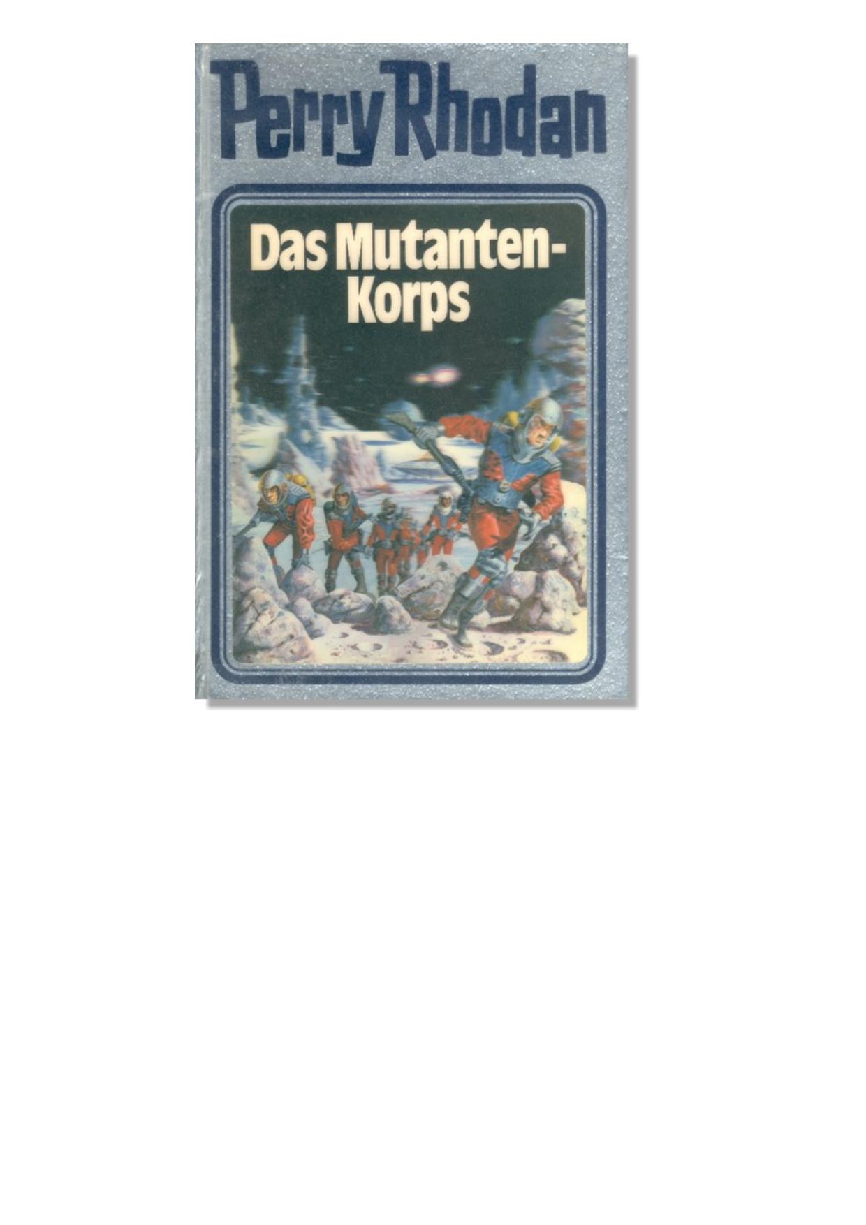 Silberband 002 - Das Mutantenkorps