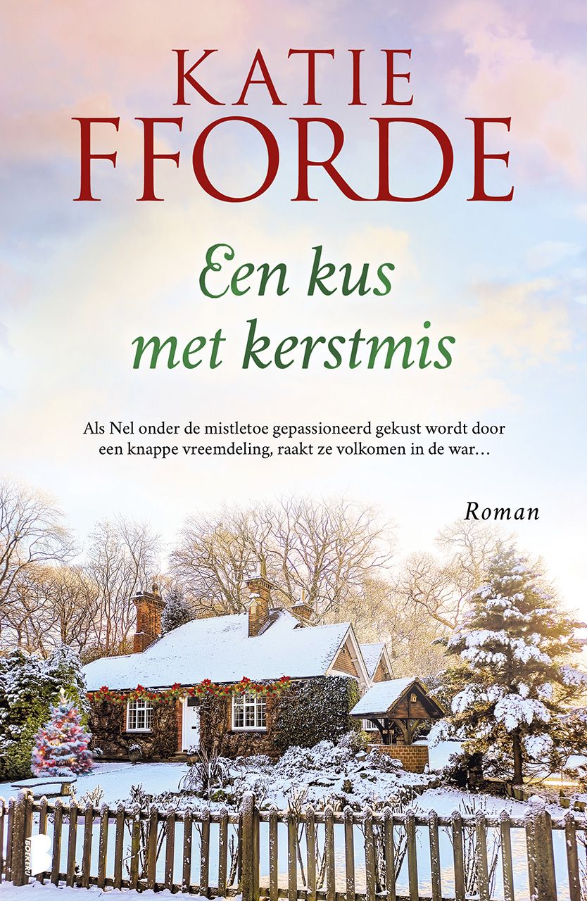 Een kus met kerstmis