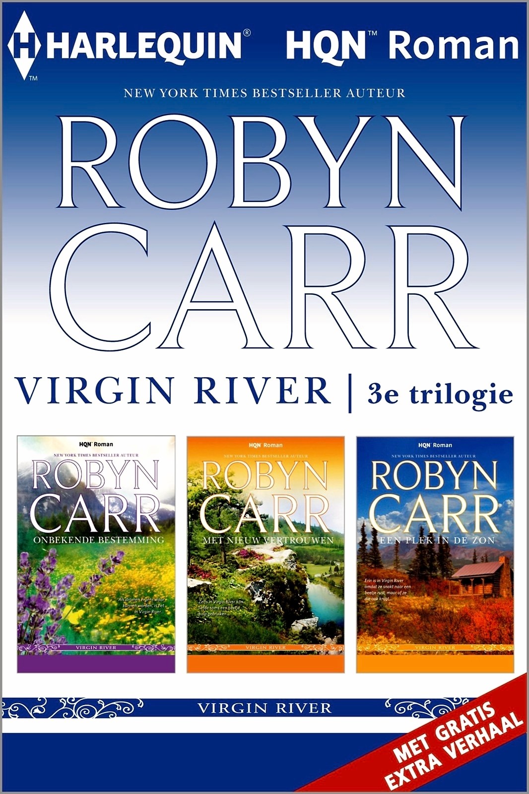 Virgin River 3e trilogie: Onbekende bestemming & Met nieuw vertrouwen & Een plek in de zon - eBundel