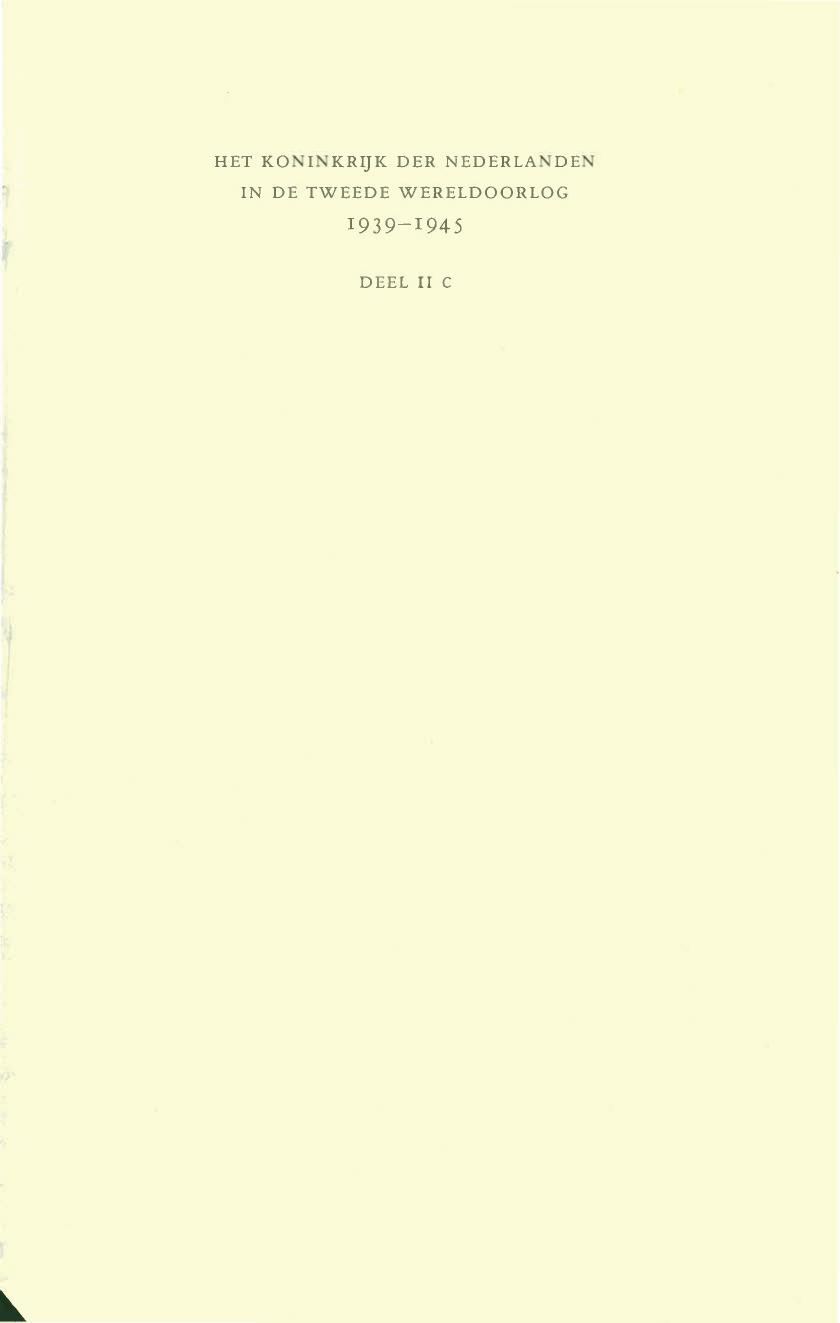 Het Koninkrijk der Nederlanden in de Tweede Wereldoorlog. Deel 11c. Nederlands-Indië III
