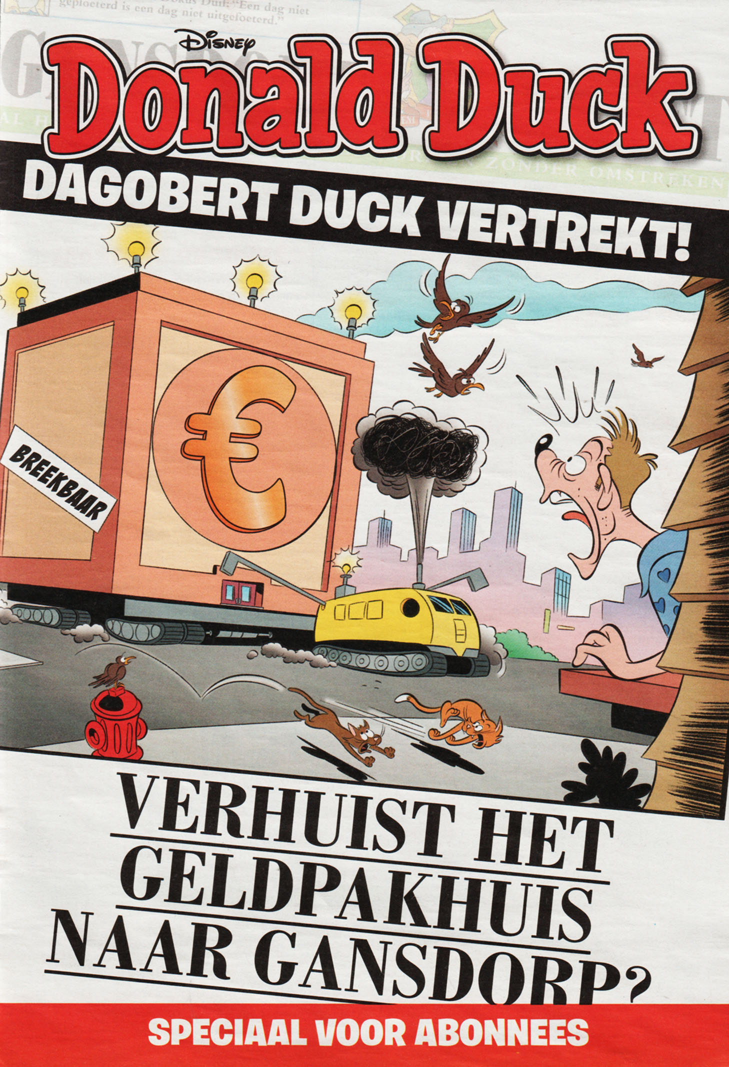 2022.cbr-Dagobert Duck Vertrekt -- Speciaal Voor Abonnee
