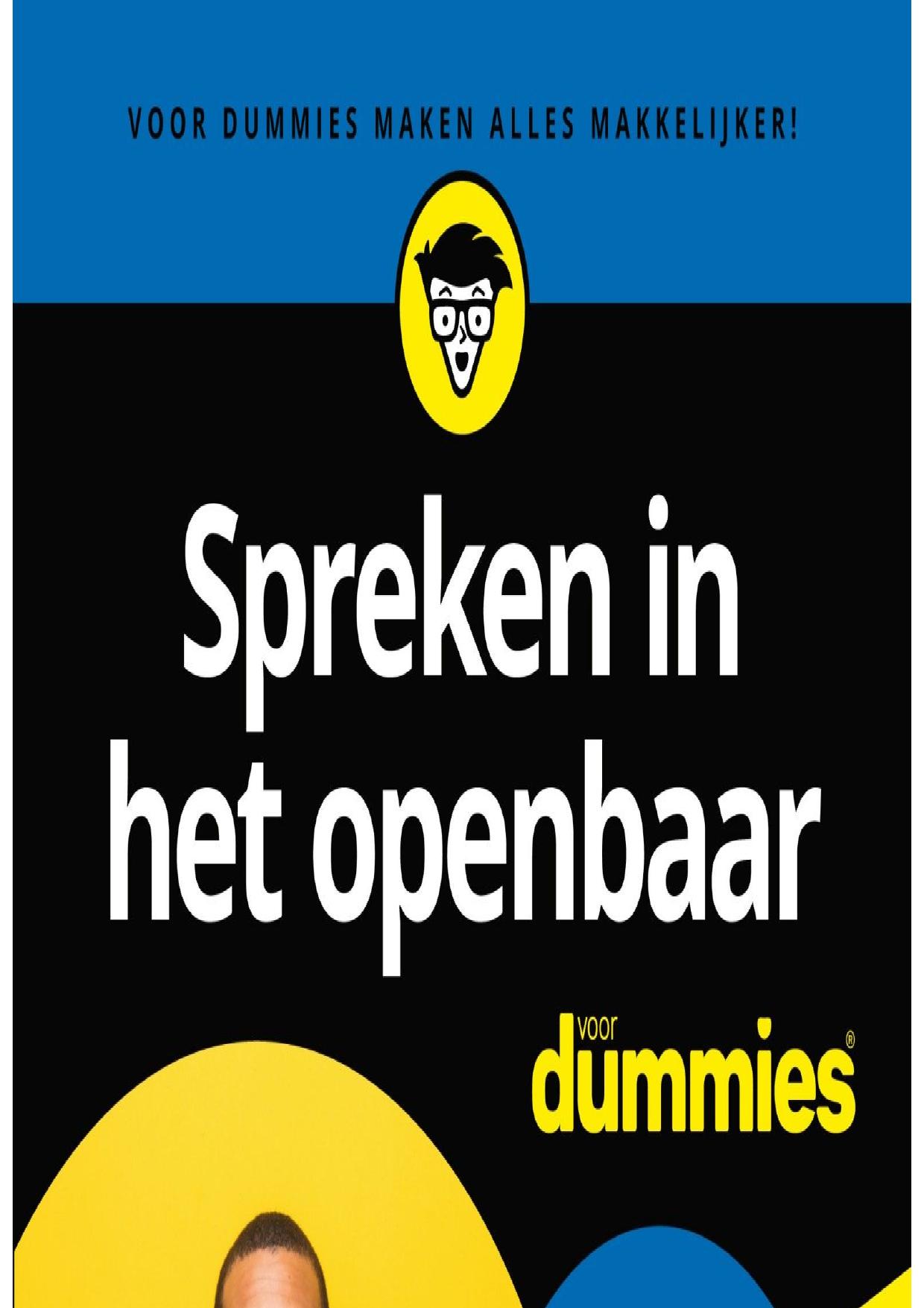 Spreken in het openbaar voor dummies