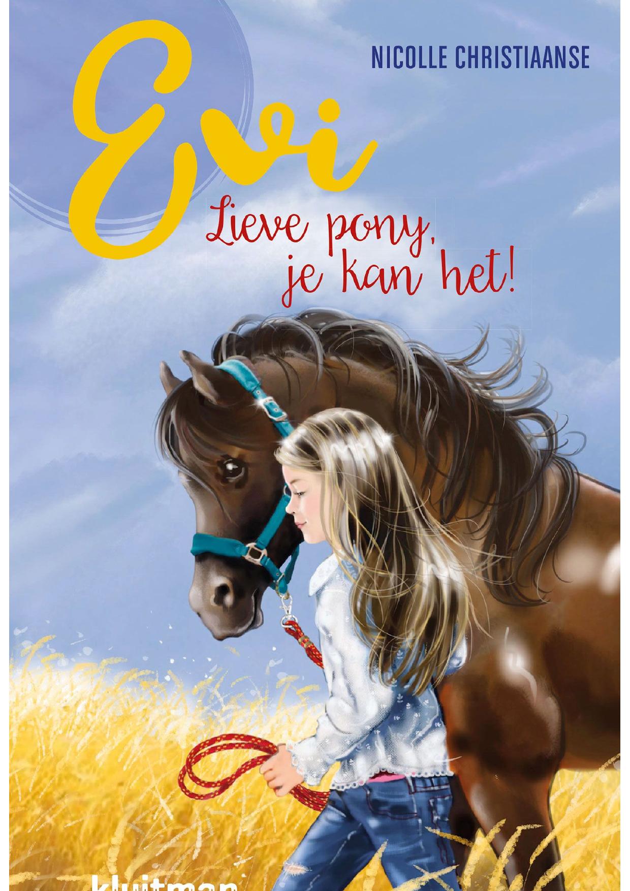 Evi. Lieve pony, je kan het!