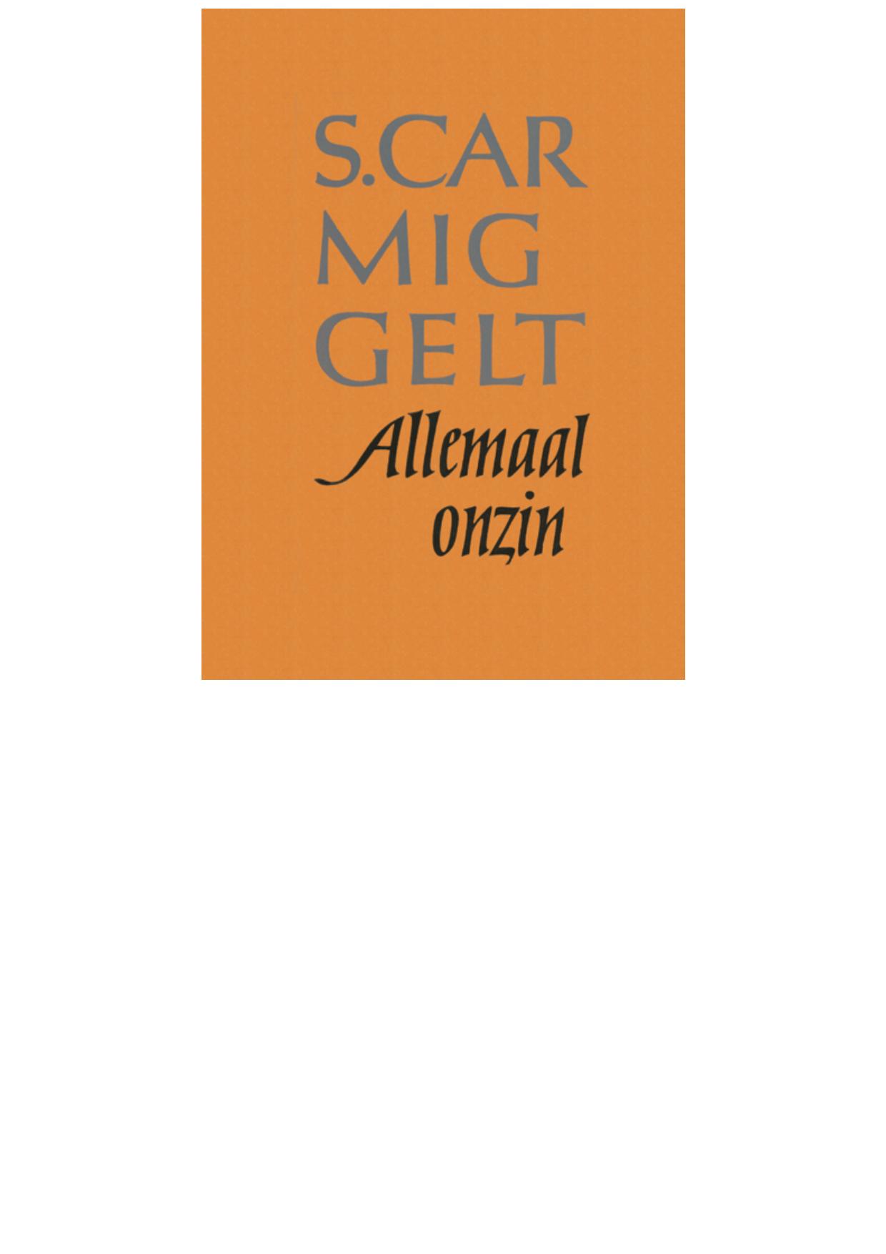 Allemaal onzin