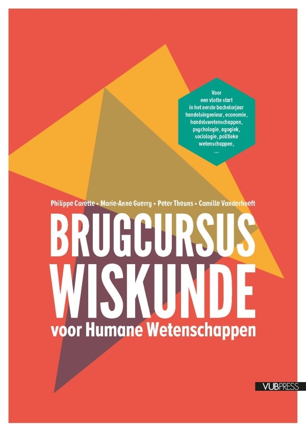 BRUGCURSUS WISKUNDE voor Humane Wetenschappen