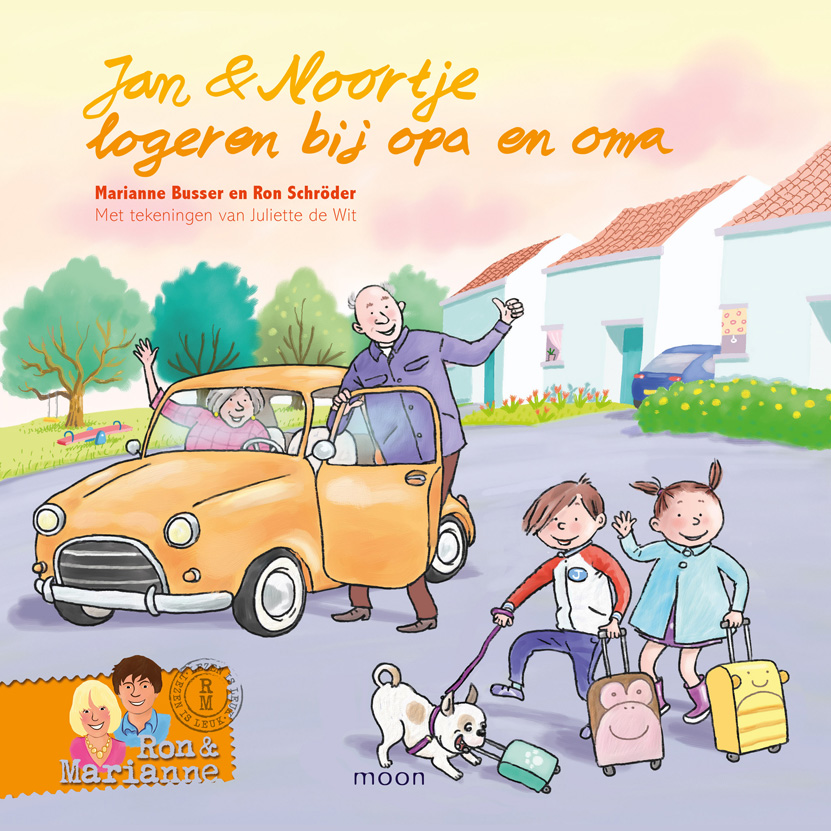 Jan & Noortje logeren bij opa en oma