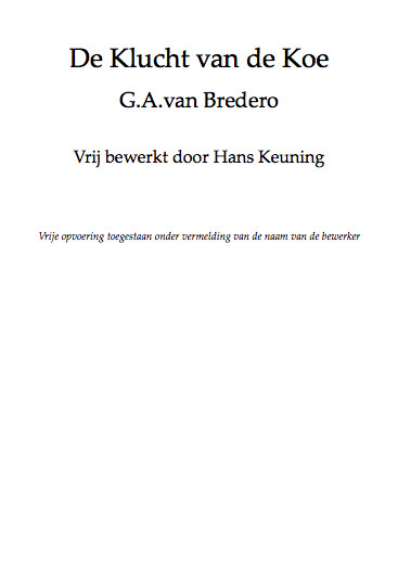 De Klucht van de Koe