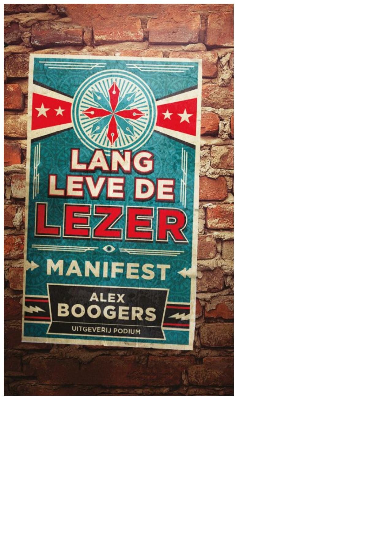Lang leve de lezer