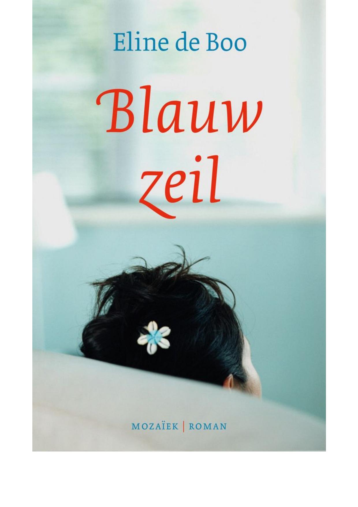 Blauw zeil