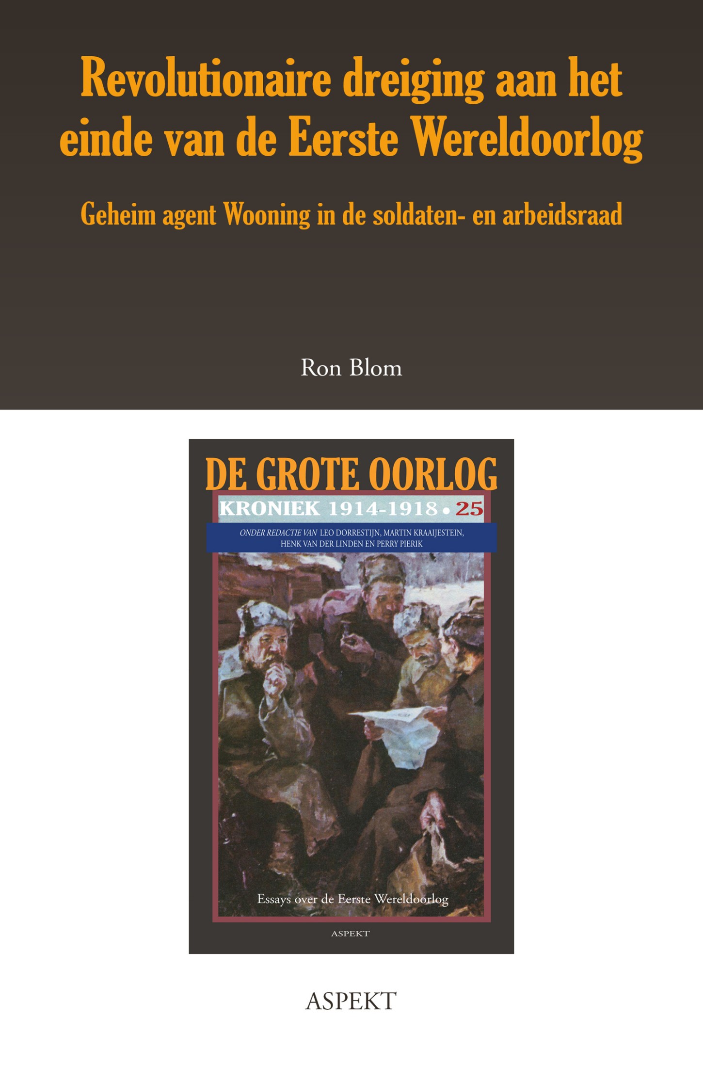 Revolutionaire dreiging aan het einde van de Eerste Wereldoorlog