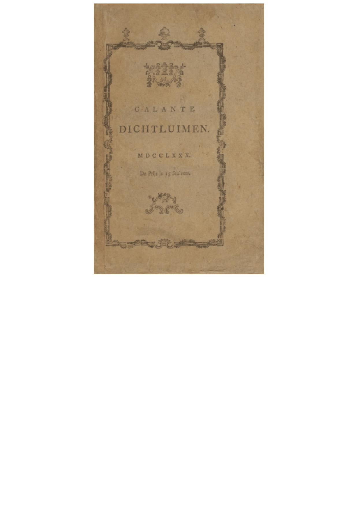 Galante dichtluimen