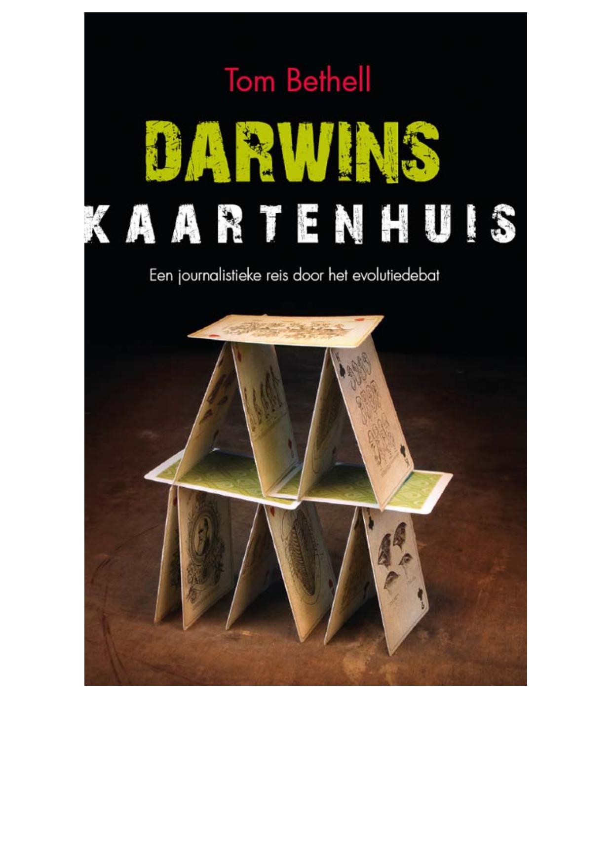 Darwins kaartenhuis