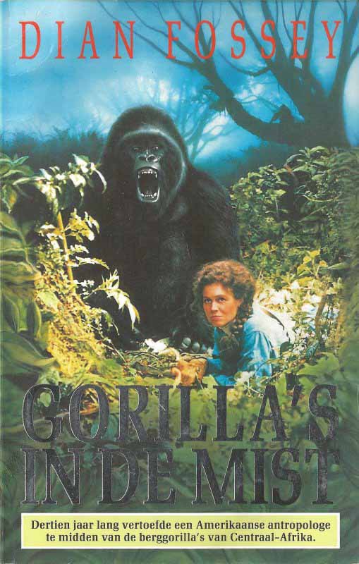 Gorilla's in de mist