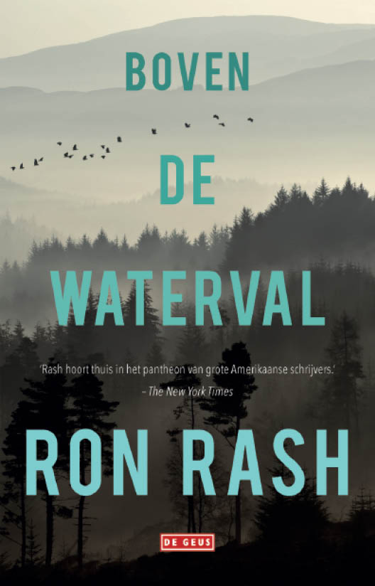 Boven de waterval