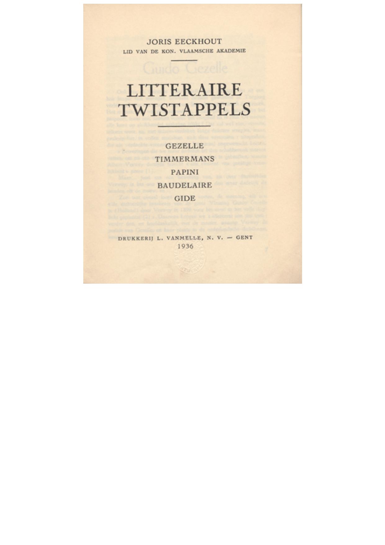 Litteraire twistappels