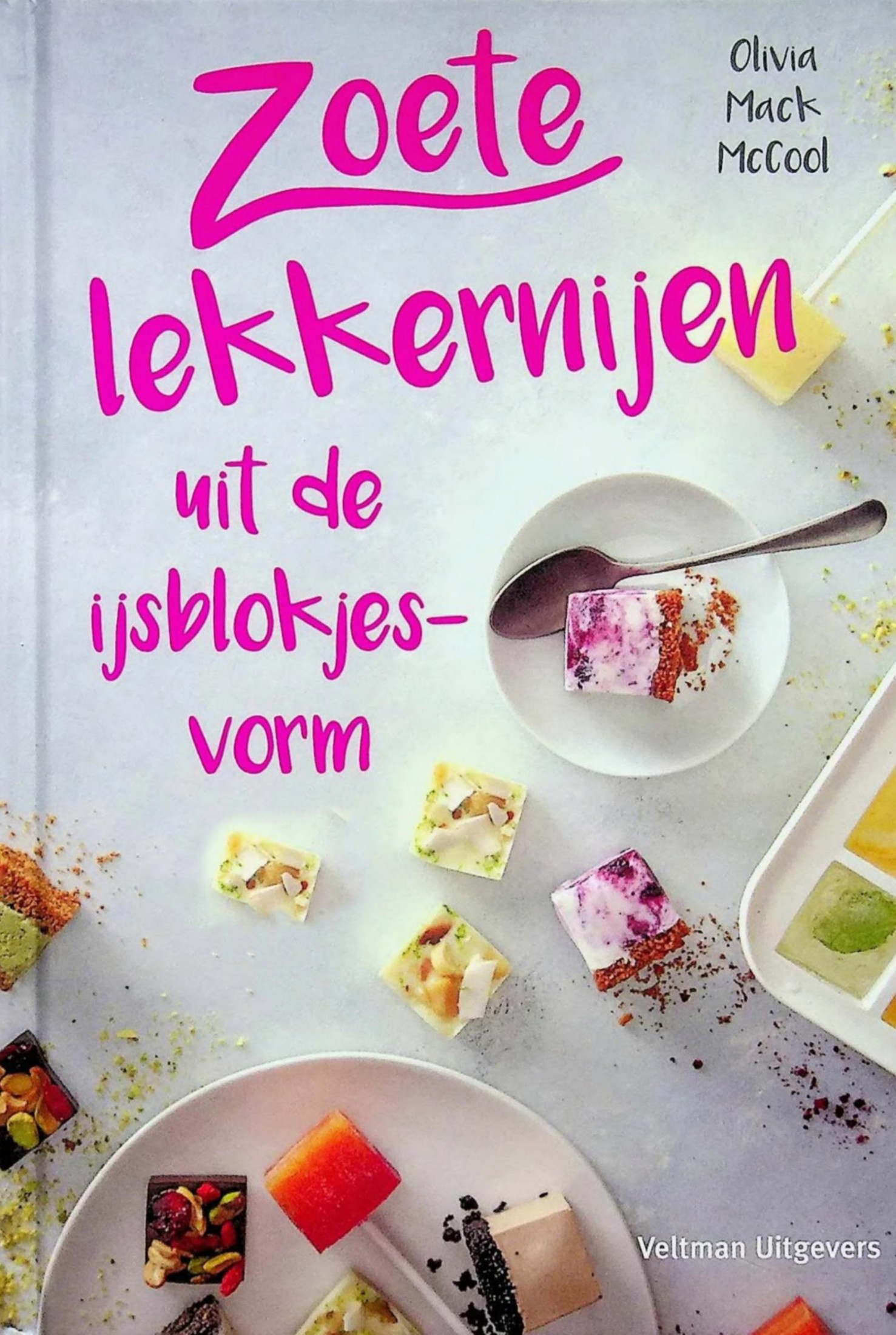 zoete lekkernijen uit de ijsblokjesvorm