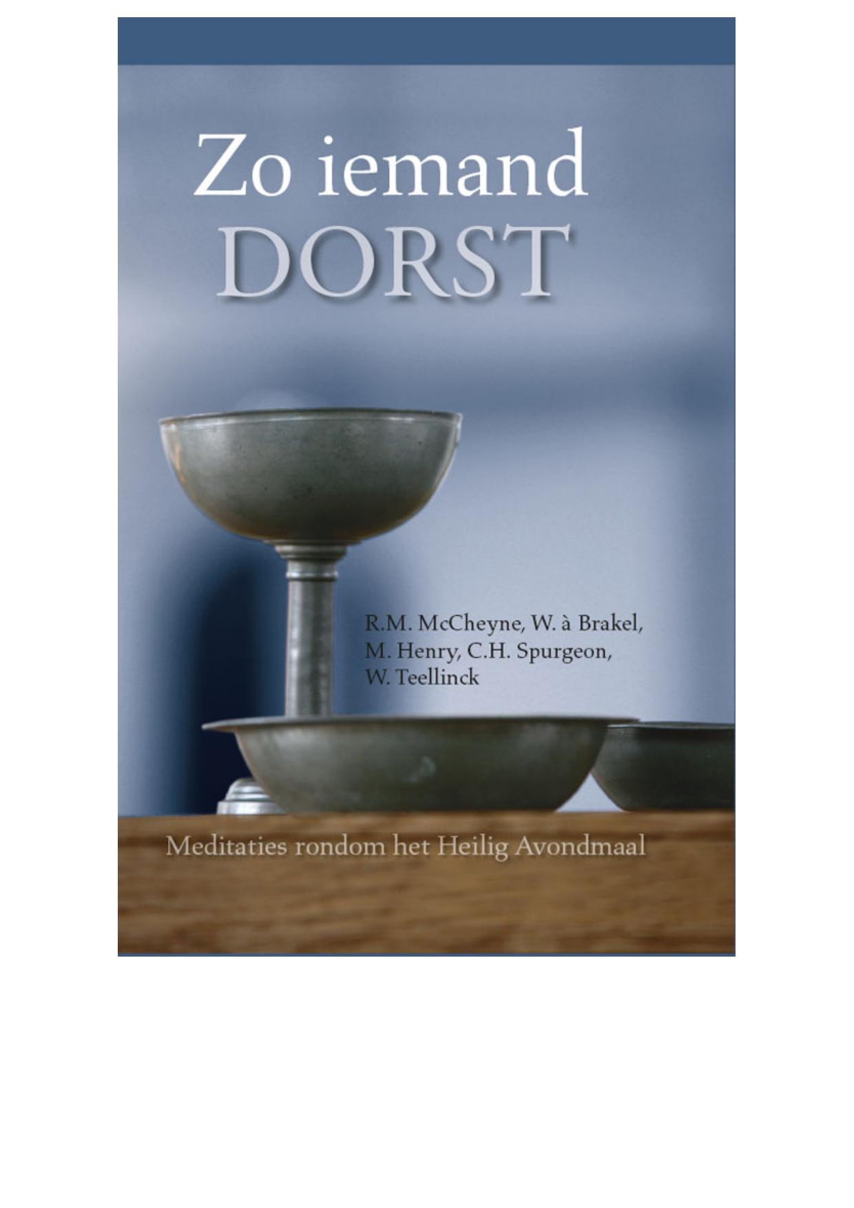 Zo iemand dorst