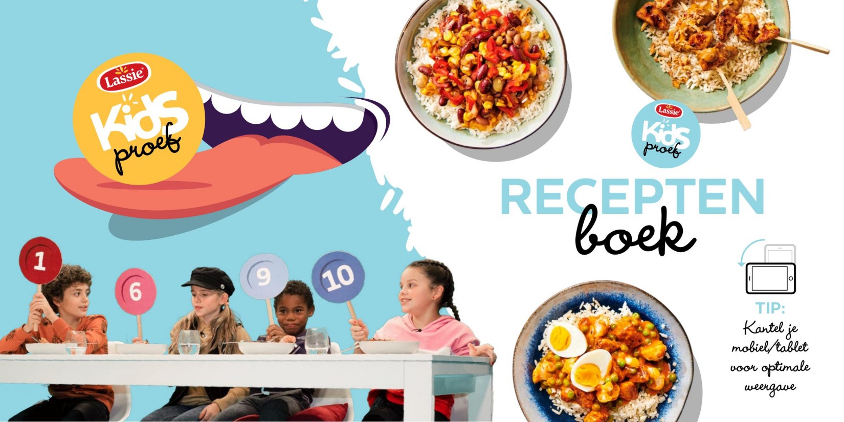 Lassie Kidsproef Receptenboek