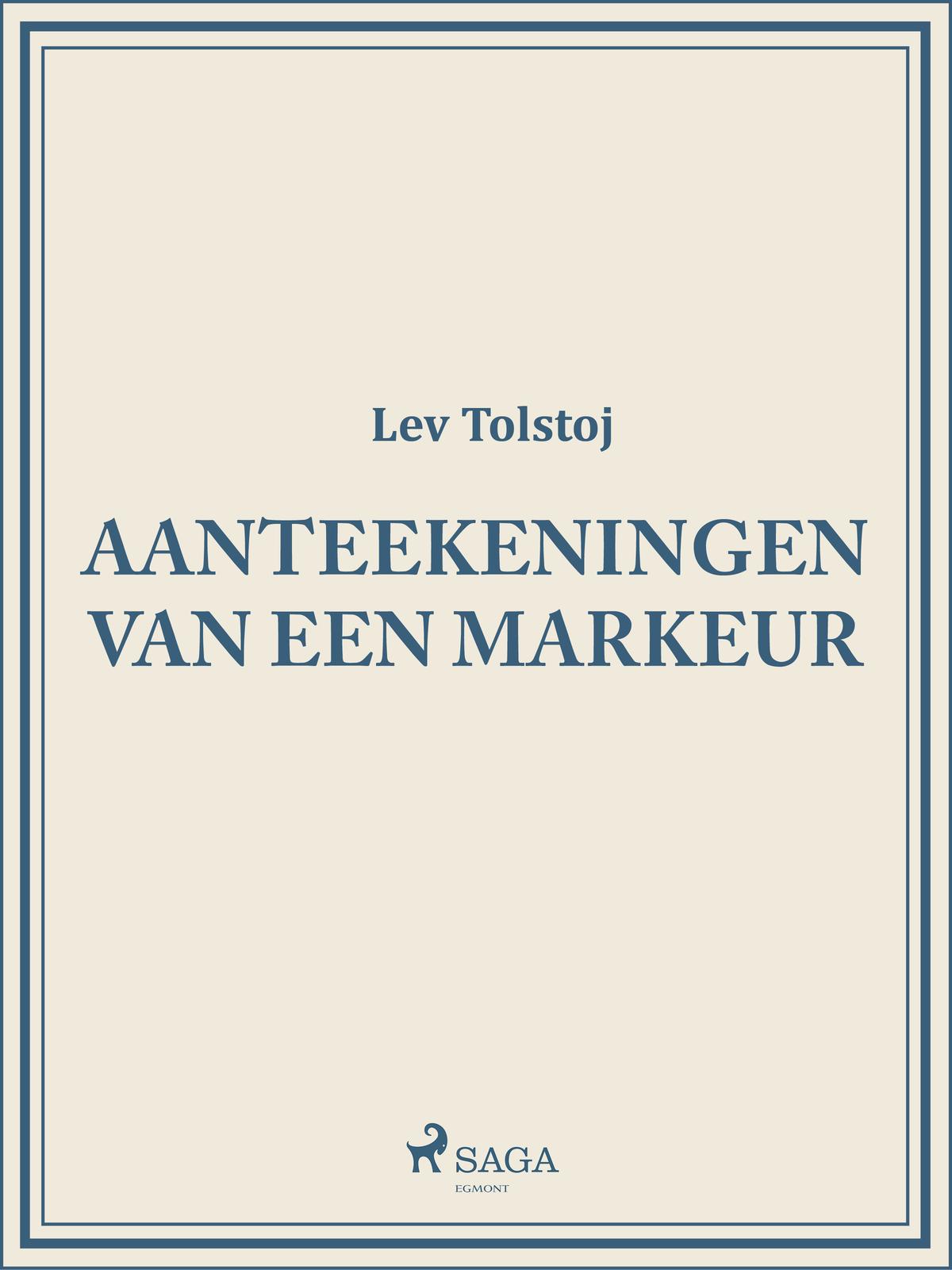 Aanteekeningen van een markeur