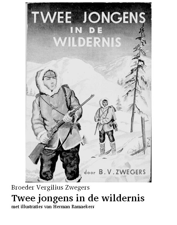Twee jongens in de wildernis