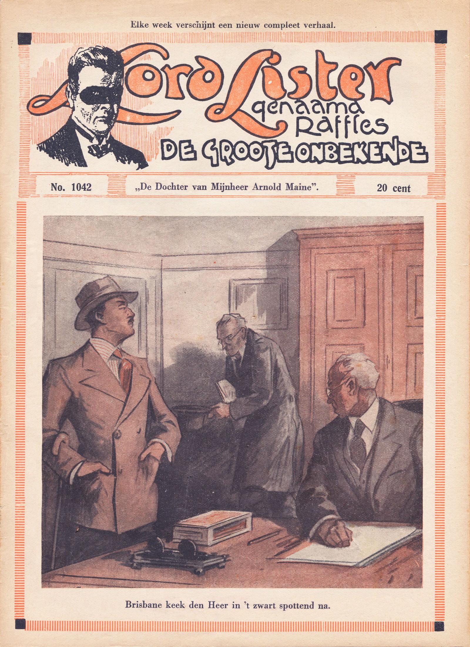 LordLister 1042 DE DOCHTER VAN MIJNHEER ARNOLD MAINE