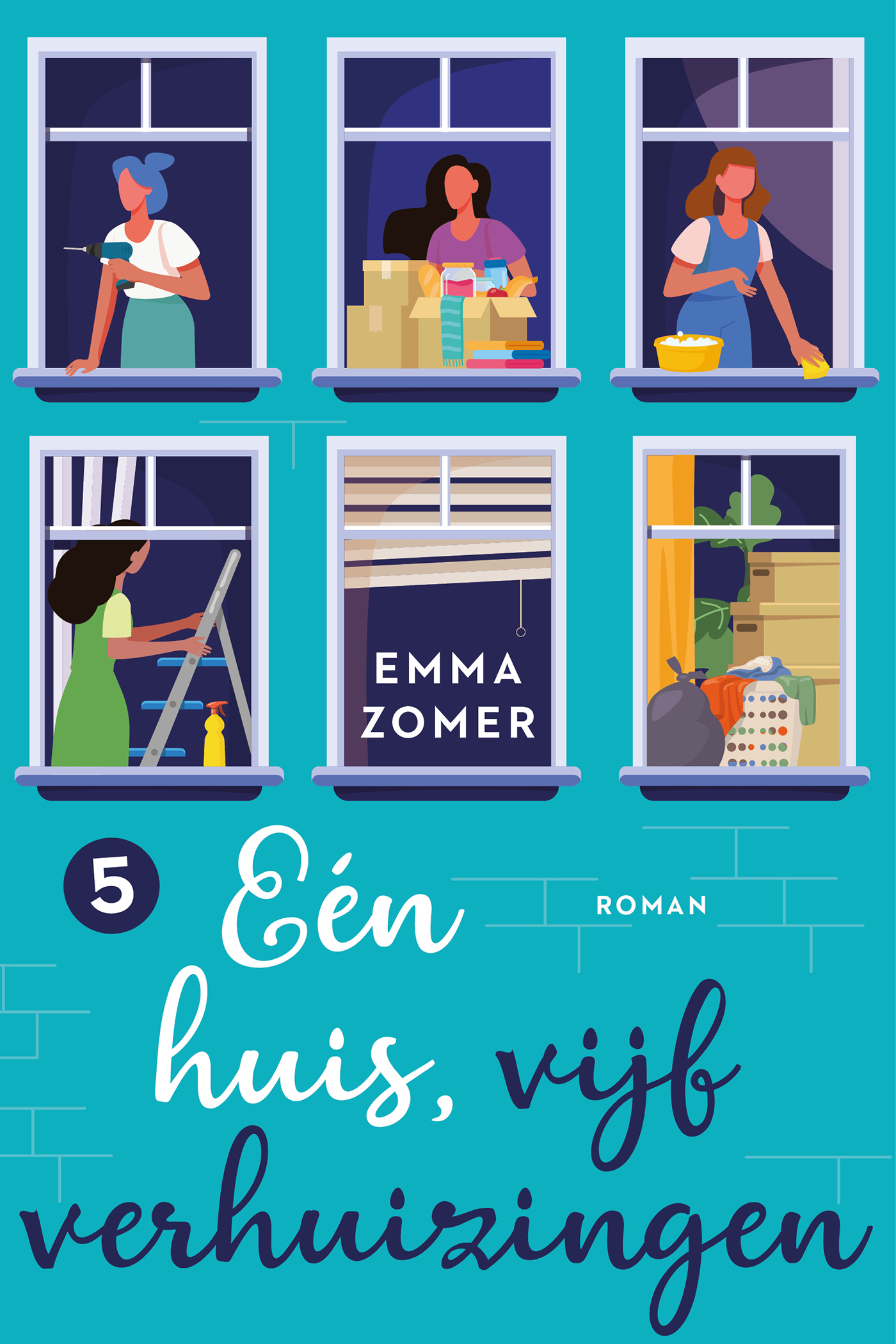 Eén huis, vijf verhuizingen