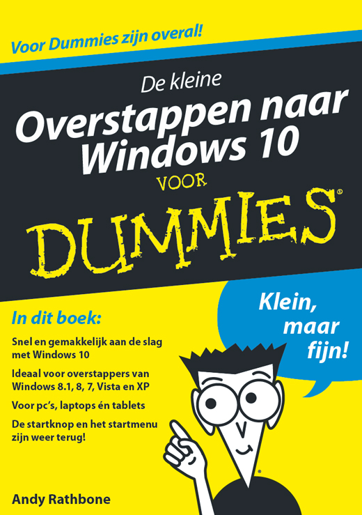 De kleine Overstappen naar Windows 10 voor Dummies