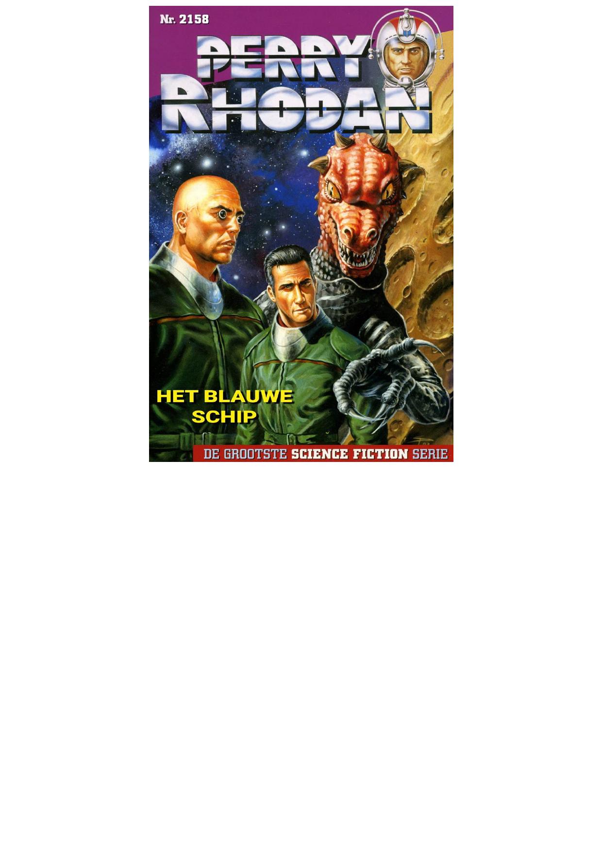 Perry Rhodan 2158 - Het blauwe schip