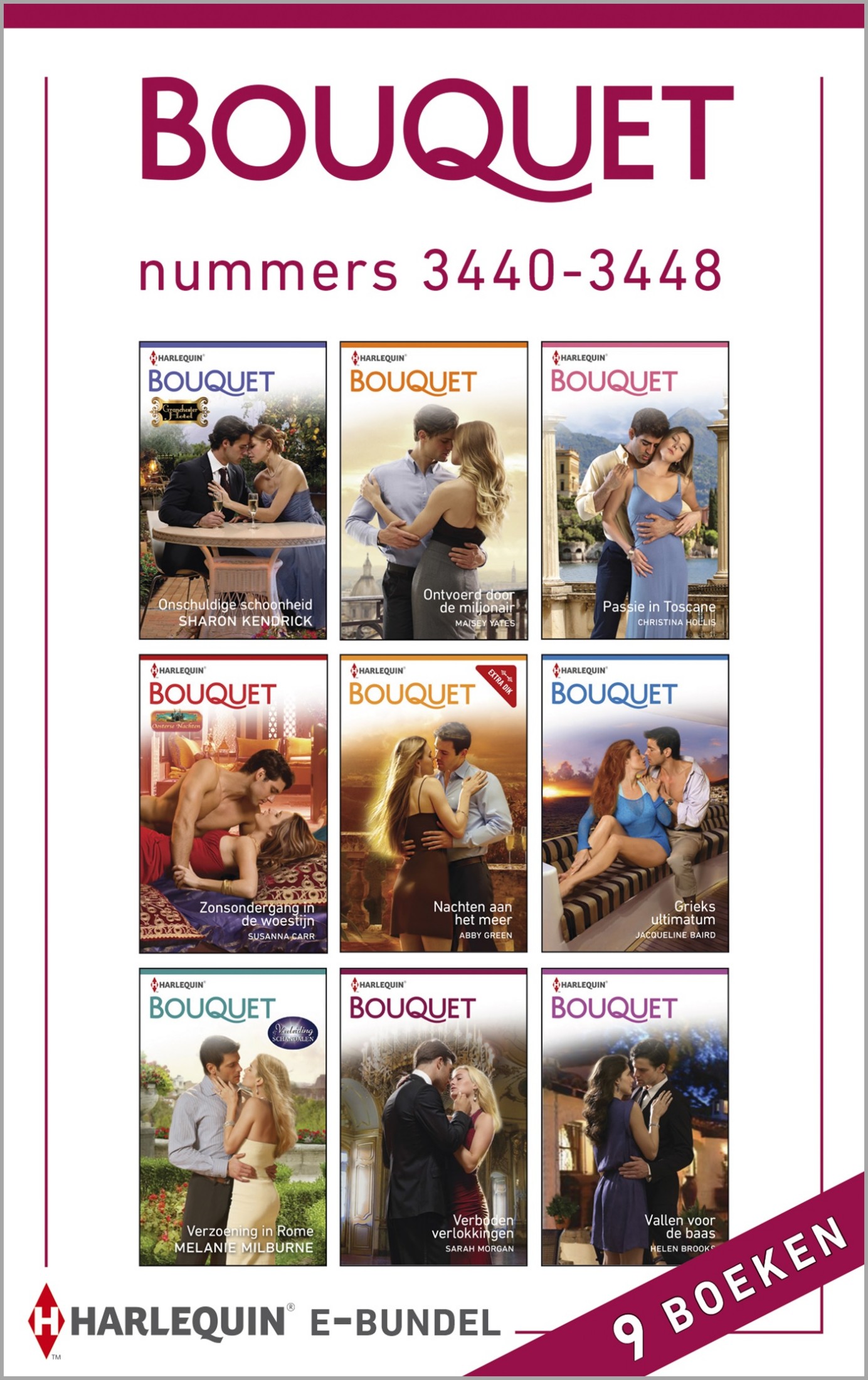 Bouquet e-bundel nummers 3440-3448