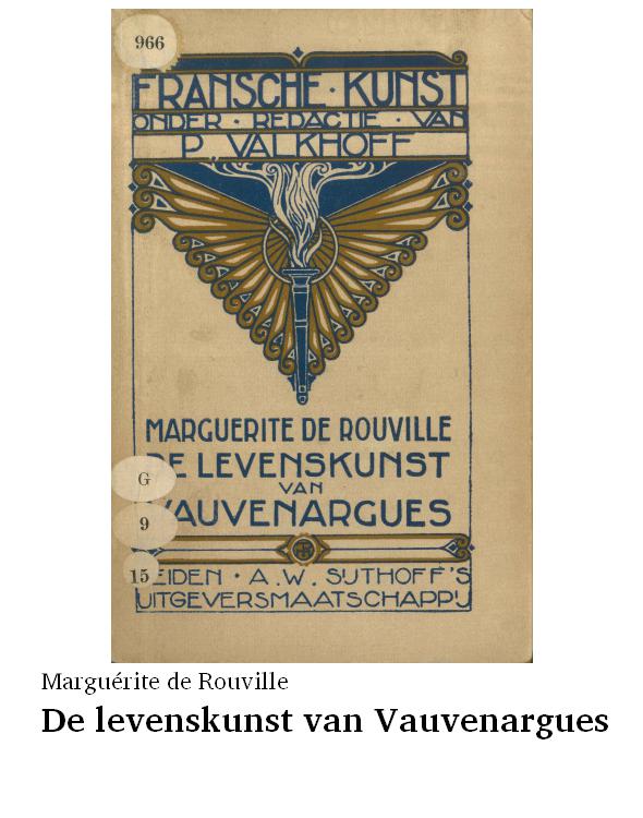 De levenskunst van Vauvenargues