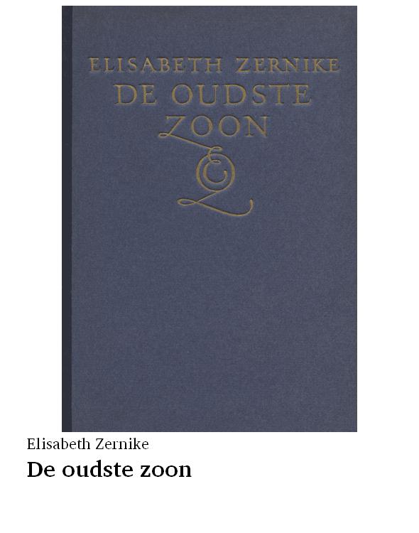De oudste zoon