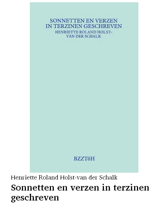 Sonnetten en verzen in terzinen geschreven