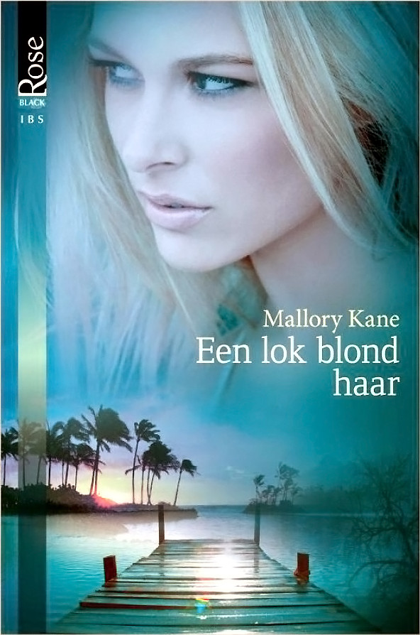 Een lok blond haar