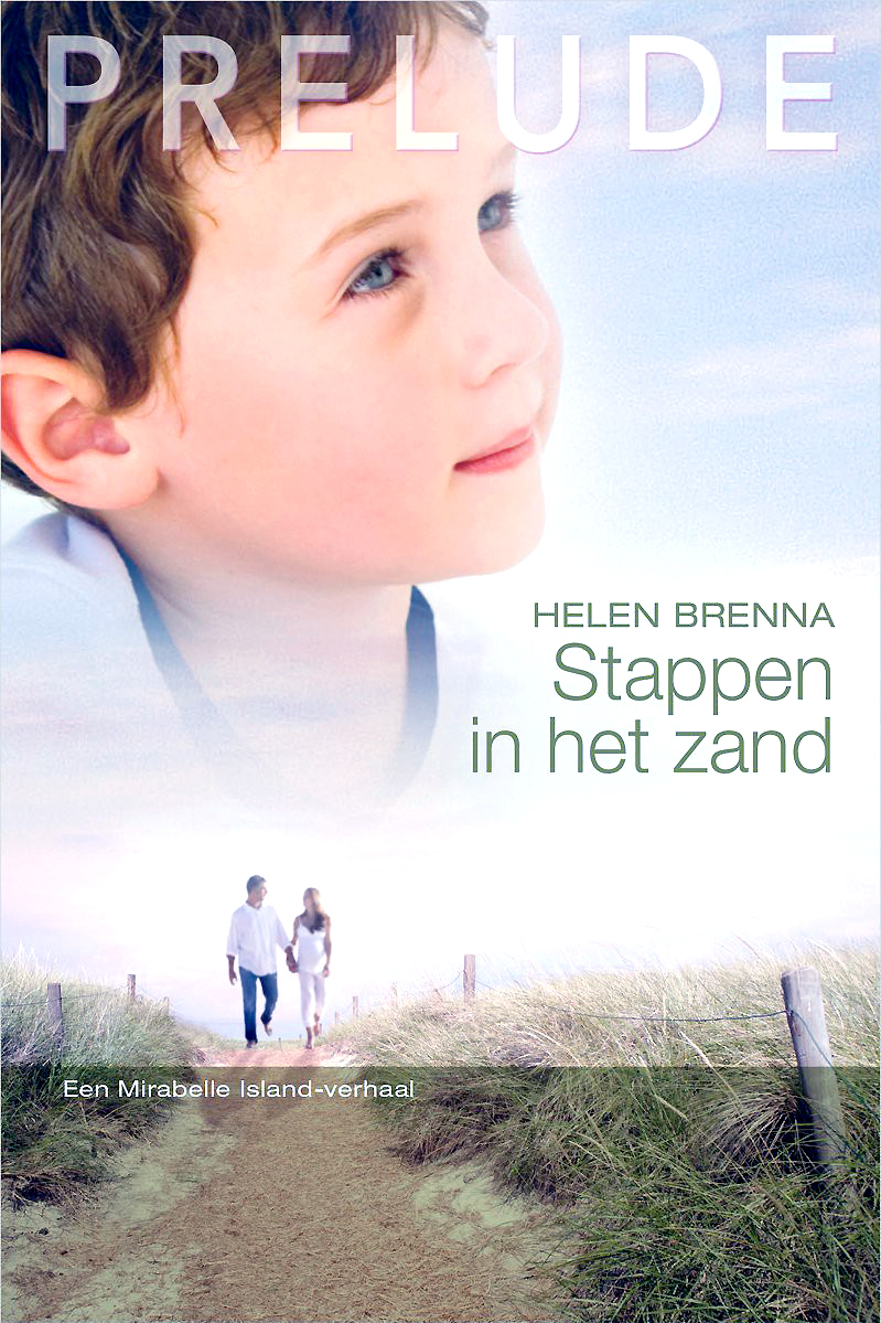 Stappen in het zand