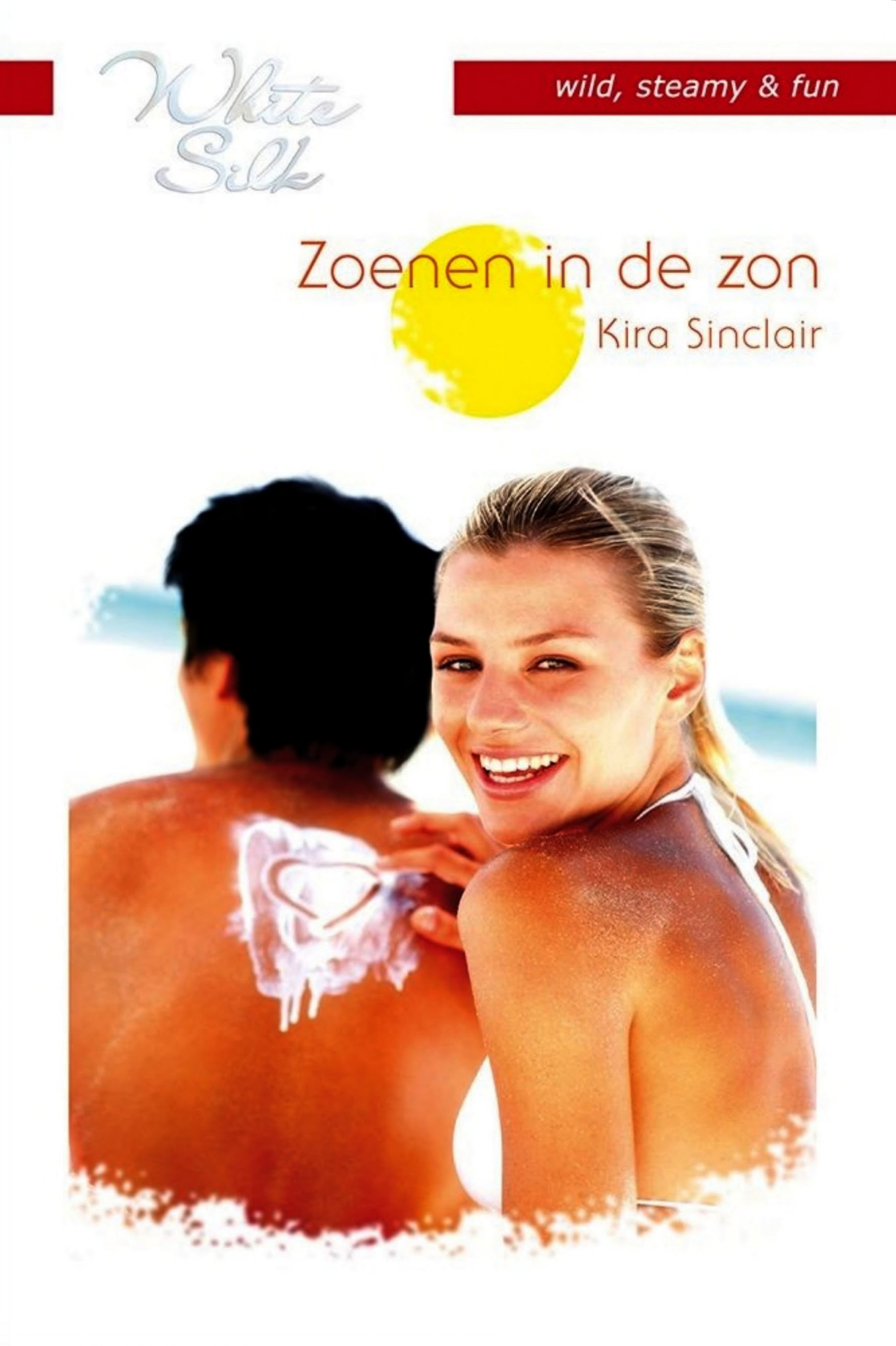 Zoenen in de zon