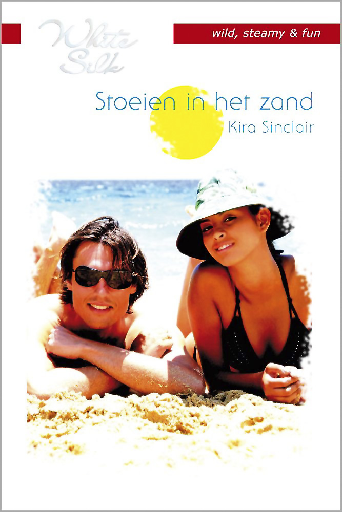 Stoeien in het zand
